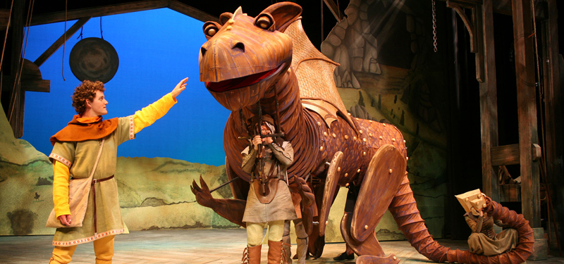 'The Reluctant Dragon' from Children's Theatre of Charlotte and ImaginOn